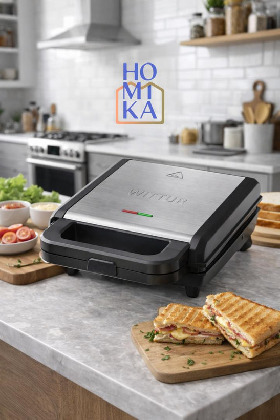 اسنکساز ویتور مدل W-R2404 | ساندویچساز خانگی با صفحات نچسب