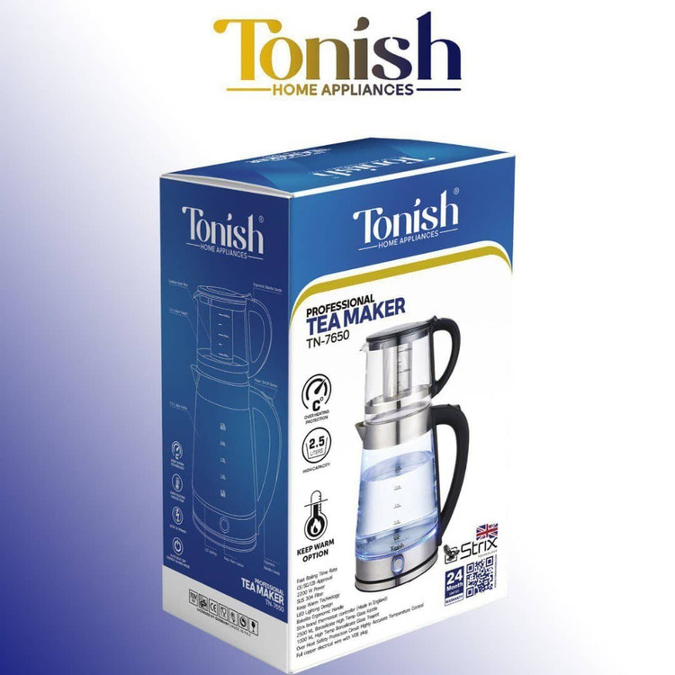 چای ساز روهمی دیجیتال استیل تونیشTN-7610